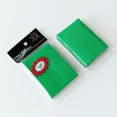 Chine Liquidation Mtg Green Sleeves Matte Pokemon Deck Protector Sleeves à vendre