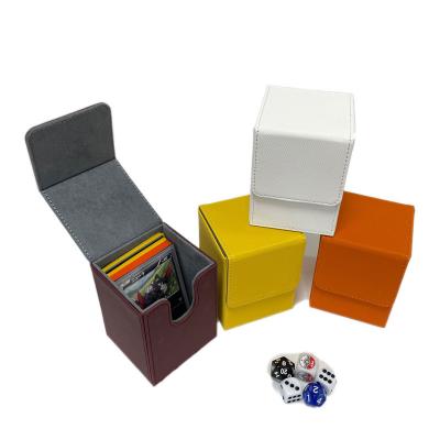 China YGO Trading Card deck card box 100+ Custom Mtg deck card box Met Top Loading Te koop