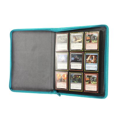 Κίνα Pokemon Playing Trading Card Binder Pu Leather 18 τσέπες με φερμουάρ προς πώληση