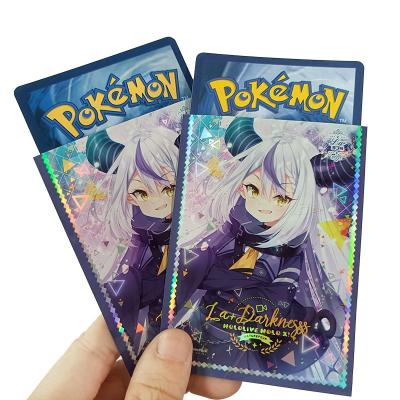 China Hologrpahic druckte Karten-Ärmel für MTG, POKEMON, WS usw. Art Print Trading Card Sleeve zu verkaufen