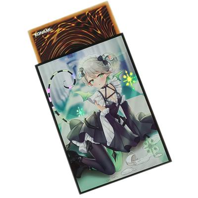 China Heiße Verkaufskundenspezifische Plastikkarten-Ärmel der Yugioh-Trading Card-Ärmel-62x89mm Art Printed Anime Card Sleeves MTG zu verkaufen