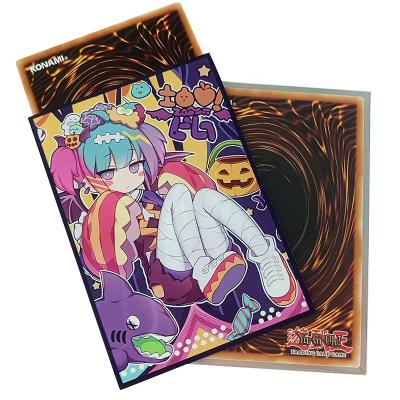 Cina manica sigillata manica giapponese della figurina di bordo della carta di dimensione di 62x89mm per le carte di Yugioh senza PVC in vendita