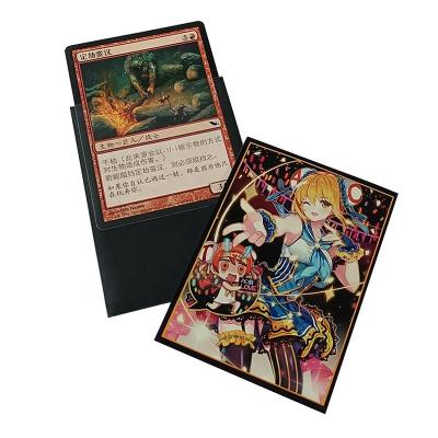 China Spiel-Plastiktrading card-Ärmel Anime-Karten-Ärmel Karten-Ärmel-Hersteller-Custom MTG zu verkaufen