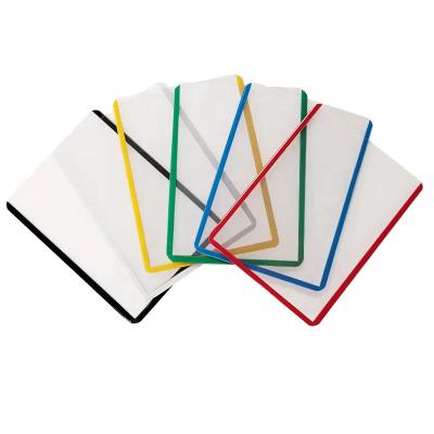 China Cargador de tarjetas de PVC Semi Rigi 35PT a medida Cargador superior de manga 3x4 Cargador superior de tarjetas deportivas transparentes en venta