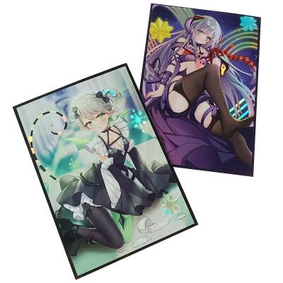 China 50pcs/pack Plastic Custom Printed Trading Card Sleeves For Your Requirements zu verkaufen