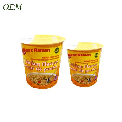 China OEM maker free shipping-fat ramen noodles in cup instant noodle noodles korean chicken for sale