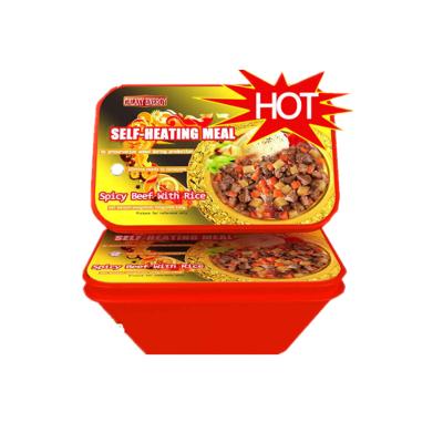 China Pork Strips in Sweet & Gravy Spicy Food / Ready Meal / None Rice Self Heating Meal for sale