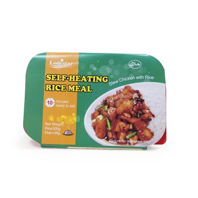 China Self-heating rice good tasty healthy halal meals none for sale