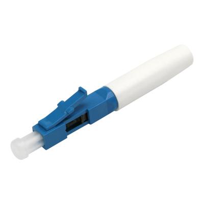 China LC/UPC 0.9mm fiber optic assembly quick connector LC LC UPC fast multimode ftth connector QLC44Z1-UPC for sale