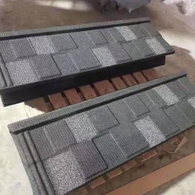 China Traditional Colored Stone Coated Roof Tiles High Quality Metal Tiles Stone Customized Roof Sheet for sale