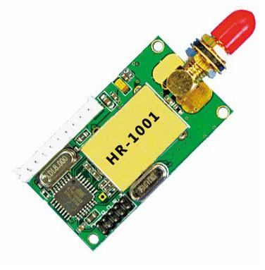 China HR-1001 RF module transceiver module with 300m range and UHF frequency for sale