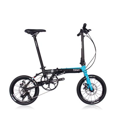 China Factory Wholesale Hidibike1416 Foldable Folding City And Foldable Blue Black Bike Dresser Cycling Adult Universal for sale