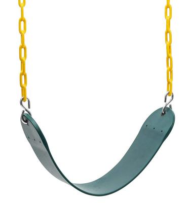 China Outdoor Single Belt Outdoor GYM Jungle Furniture Swing Seat Kids EVA Rubber Chair for sale