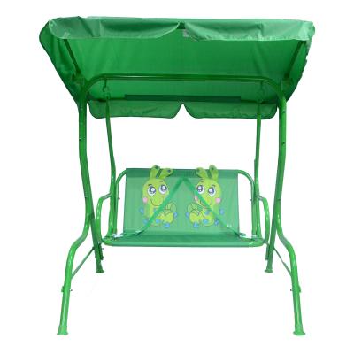 China Outdoor Furniture Outdoor Kids And Adult Canopy Swing With 2 Seater Swing Seat for sale