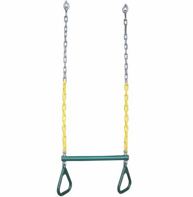 China Eco - Friendly Coated Trapeze Chain Bar With Rings Dangle For Kids for sale