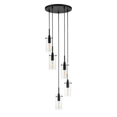 China Group Contemporary Stairwell Lighting Chandeliers Modern Entrance Foyer Lighting Fixture High Ceiling Stair Lights for sale