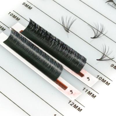 China Good Quality Long Matte Black Eyelash Extensions Russian Eyelash Extension Natural Wick Extensions for sale