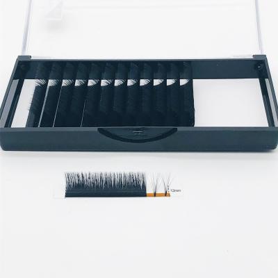 China Natural Long Lash Extension Manufacture High Quality Individual Eyelash Black Soft Eyelash Extensions Tray for sale