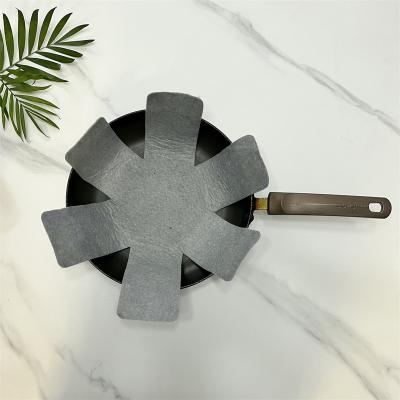 China Pot and Pan Protectors Cookware Protector Set Felt Viable Prevent Scratch Separate Protection for sale