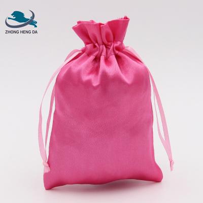 China Custom High Quality Gift Fishing Drawstring Personalized Logo Shoe Dust Bag Satin for sale