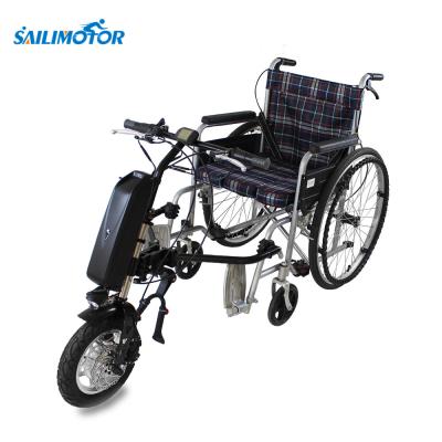 China 250W 350W 36V 12inch 16inch Handcycle Electric Wheelchair For Disabled 12' 16