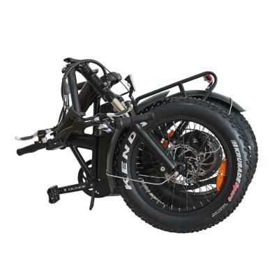 China 20 Inch Luxury 500W/1000W 48V 13Ah Fat Tire Snow Folding Electric Bike for sale