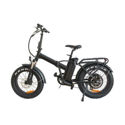 China Aluminum Alloy 20 Inch 500W / 1000W 48V 13Ah Fat Tire Snow Folding Electric Bike for sale