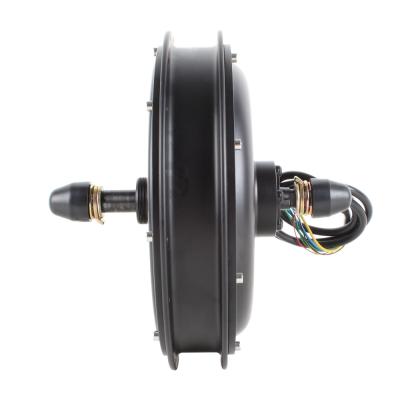 China 1500W 2000W 48V 60V 72V 84V 96V Single Wheel Electric Bike Rear Hub Brushless Direct Motor for sale