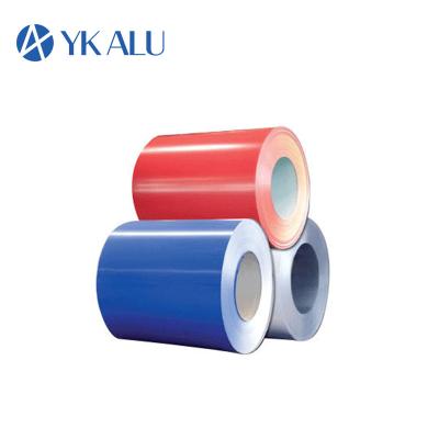 China Vehicle Color Aluminum Coil Continuous Precoating Aluminum Color Coated Aluminum Blanket Coil for sale