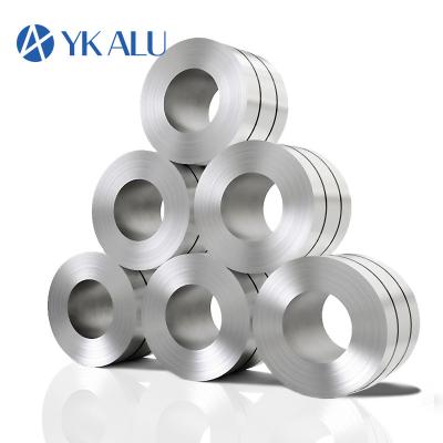 China Vehicle Aluminum Gutter Coil 3004 Mill 15 Wide Finish Aluminum Coil Aluminum Strip Coil for sale