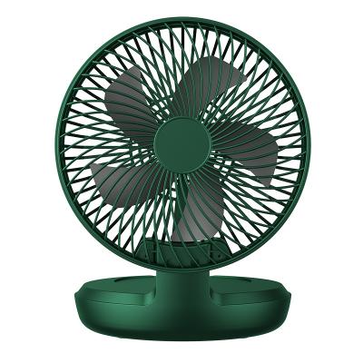 China New Usb Mini Folding Air Conditioning Fan Wind Small Two-speed Fan Desktop Car Use Portable Small Electric Fan for sale