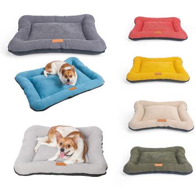 China Detachable and Washable Dog Mat Bite Resistant Cat Warm Kennel Mat New Cat Bed Winter Breathable Pet and Universal Four Seasons Dog for sale