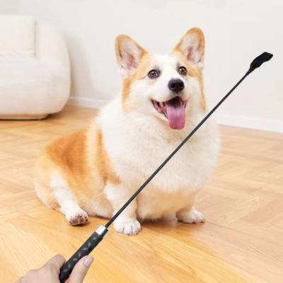 China Dog Training Whip Leather Flap Head Pet Viable No Fiber Hurt Rod Does Not Break Easi Dog Training Supplies Cat Beat Stick for sale