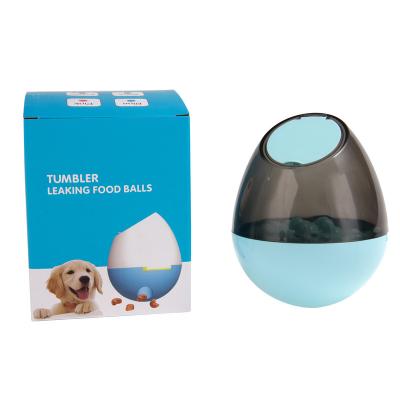 China Viable Dog Cat IQ Ball Toys Dog Treat Ball Increases IQ Interactive Food Ball Dispensing Slow Feeder for sale