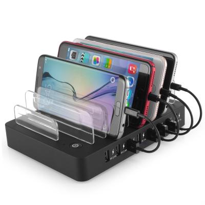 China USB 8 Easy Left Multiple Charger Dock Universal Mobile Phone Tablet Devices Charging Station for sale