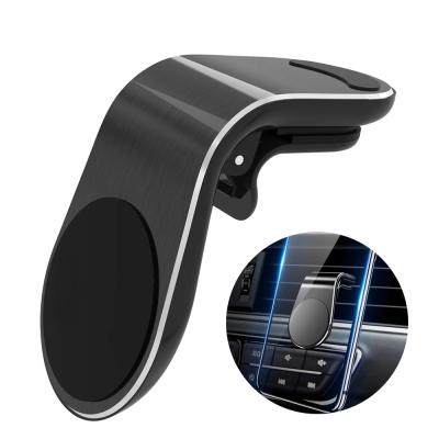 China Fashion New Style HR-08 2020 Universal Clip Car Holder Magnetic Phone Holder Stand For iPhone Smartphone Mobile Phone Holder for sale