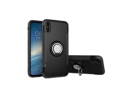 China Ring Stand Function 3 in 1 Magnetic Ring Stand Holder Phone Case for Xiaomi Redmi Note 6 Pro for sale