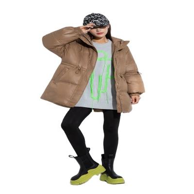 China Custom Logo Quilted Women Jacket Coat Breathable With Warm Hat Winter Down Coat Fashion Casual Outwear Down Jacket for sale