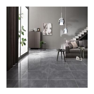 China Quality Cement Fabric Wear Resistant Guaranteed Look Glazed Matte Non Slip Black Porcelain Tiles For Flooring for sale