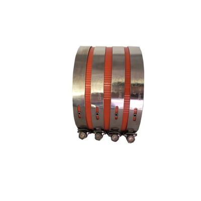 China Home/All Industries/Factory & Top Class Hardware / Pipe Fittings Grade Worm Drive Flanges Type A Heavy Duty Coupling Pipe Clamp for sale