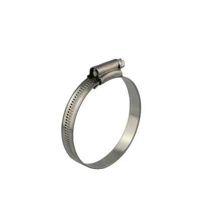 China Hot Selling Stainless Steel Metal Housings Band Adjustable Hose Clamp For Tube Pipe for sale