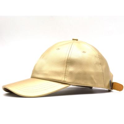 China COMMON Custom 6 Panel High Quality Pu Leather Youth Trucker Hat With Patch Wholesale for sale