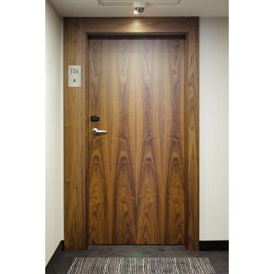 China Swing 20 Minute Fire Rated Wood Doors For Commercial Hotel Rooms for sale