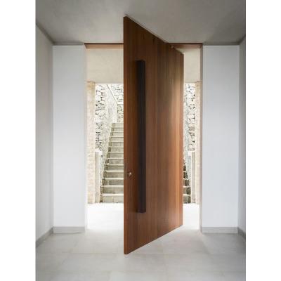 China Forest Bright 2020 Latest Easily Assembled Solid Wood Pivot Entry Door for sale