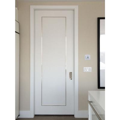 China Modern new design interior wooden door with white paint for sale