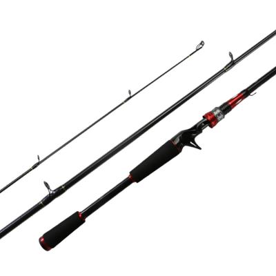 China Carbon Fishing Rod Blank Carbon Double Tips Action M MH Bait Caster Fishing Rod for sale