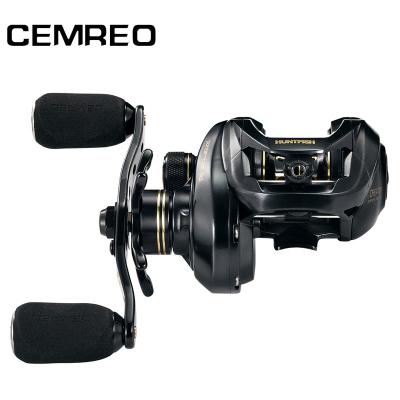 China CEMREO Aluminum Braking Double Reel High Quality Circuit Nylon Body Saltwater Fishing Reel 10lb-120yb for sale