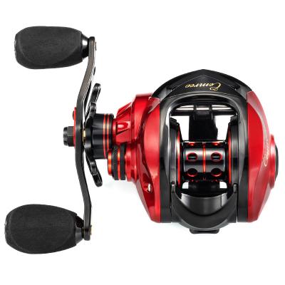 China Metal Reel And Drag Frame CEMREO 17+1BB 8kg ABS Casting Baitcasting Fishing Reel for sale