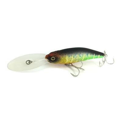 China ABS Plastic Fishing Lure 75mm/11.5g 0-2.0M Shad Minnow Hard Baits Fishing Tackle for sale