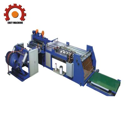 China PP woven sack rice sack bag type and cutting type woven sack automatic cutting machine-machine and sewing machine for sale